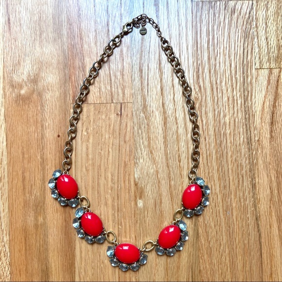 Stella & Dot Enamel & Jewel Statement Necklace - Picture 2 of 9